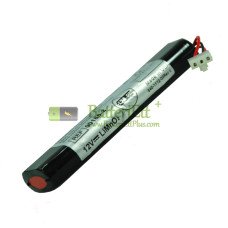 Utbytesbatteri för Welch Allyn AED 10 00185-2 12V 3AH Li / Mn02