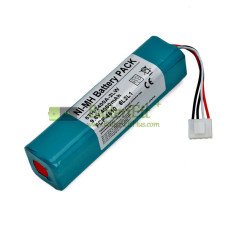 Ersättningsbatteri för Fukuda FX-4010 8TH-2400A-2LW LS1506